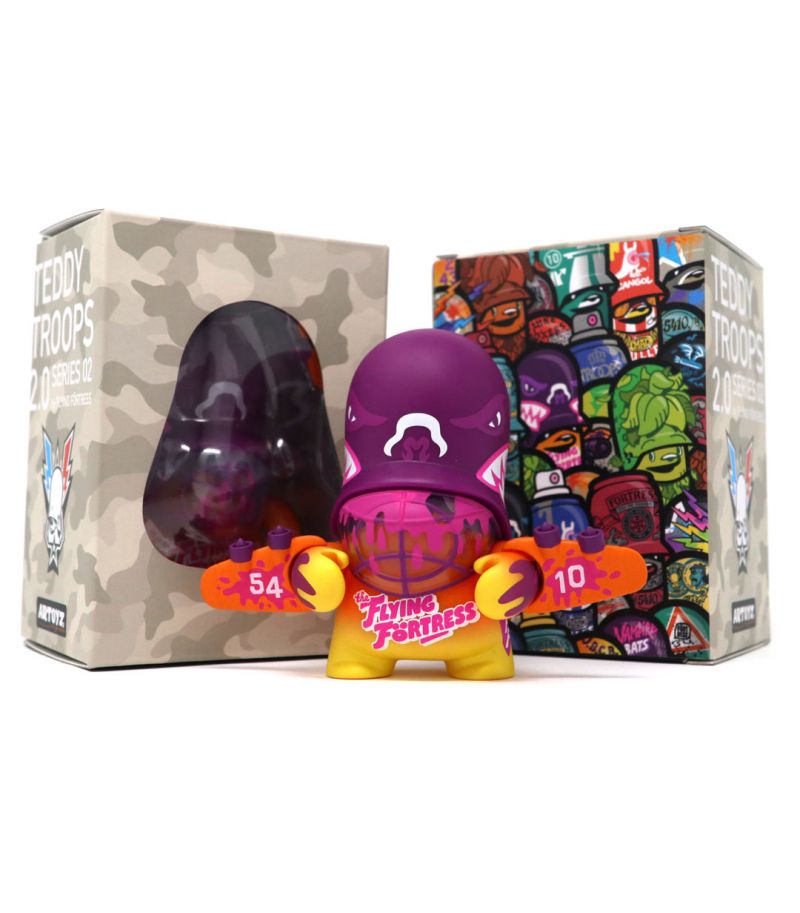 TEDDY TROOPS 2.0 PLUS DIY By FLYING FORTRESS x ARTOYZ Pre-Order - The TEDDY TROOPS 2.0 PLUS DIY By FLYING FORTRESS x ARTOYZ Pre-Order - The