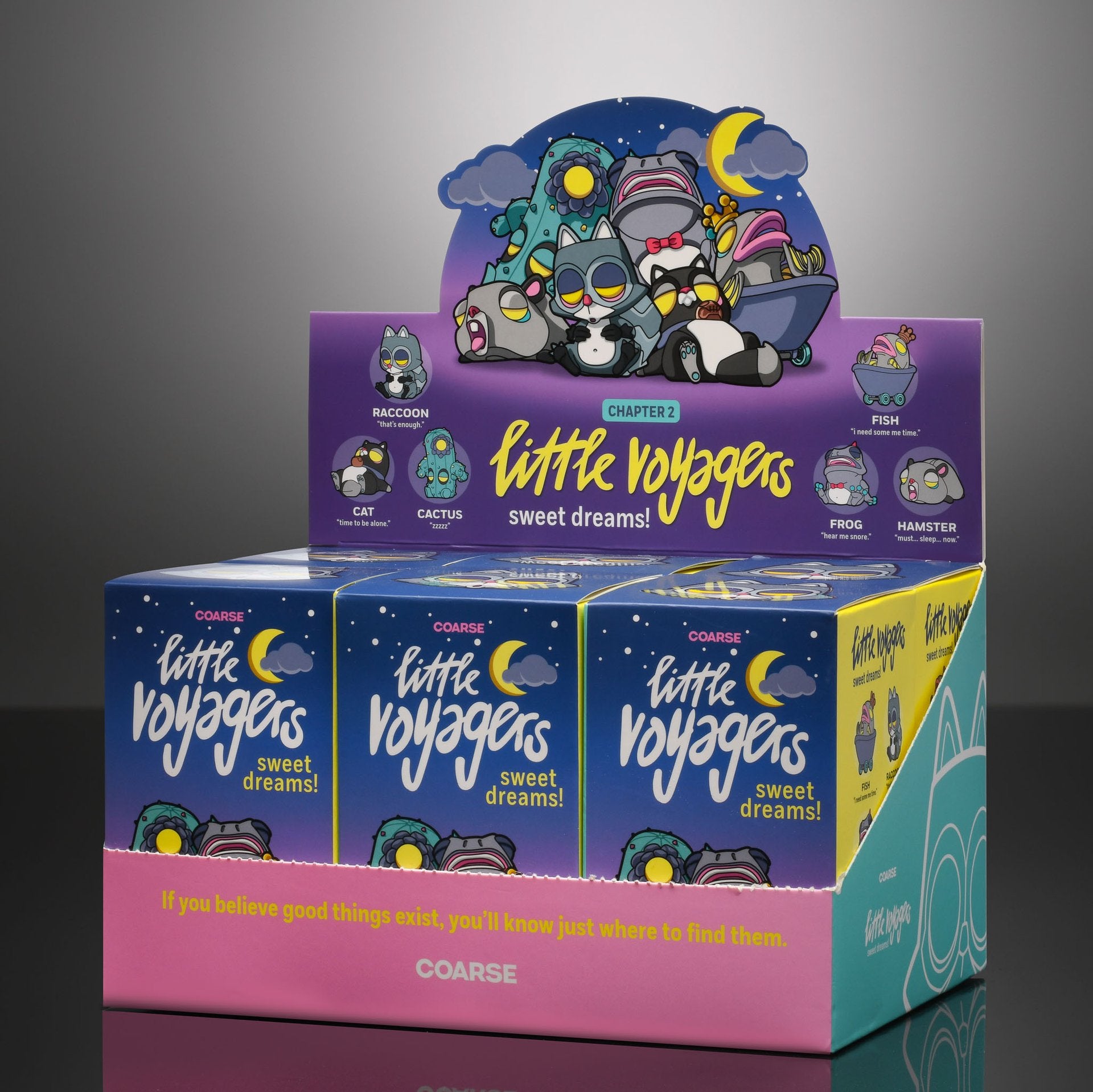 Little Voyager Sweet Dreams!Blindbox x Coarse – Glownup Toys